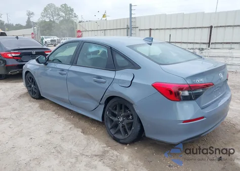 2024 Honda Civic Sport из США, поврежденный, VIN 2HGFE2F56RH583954